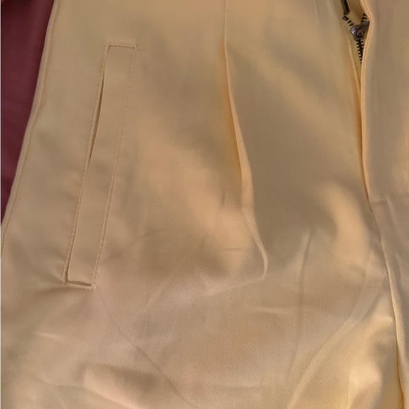 Elegant yellow Women's Shorts - Picture 2 of 5